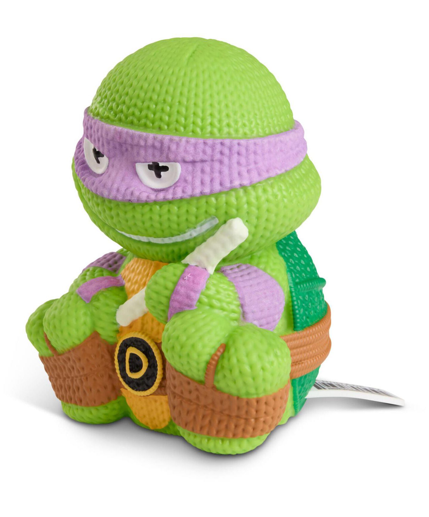 Детская фигурка Handmade By Robots Teenage Mutant Ninja Turtles Donatello #370, Glow In The Dark 5.7" Action Figure, Ages 3+, цвет: Разноцветный — фото 2