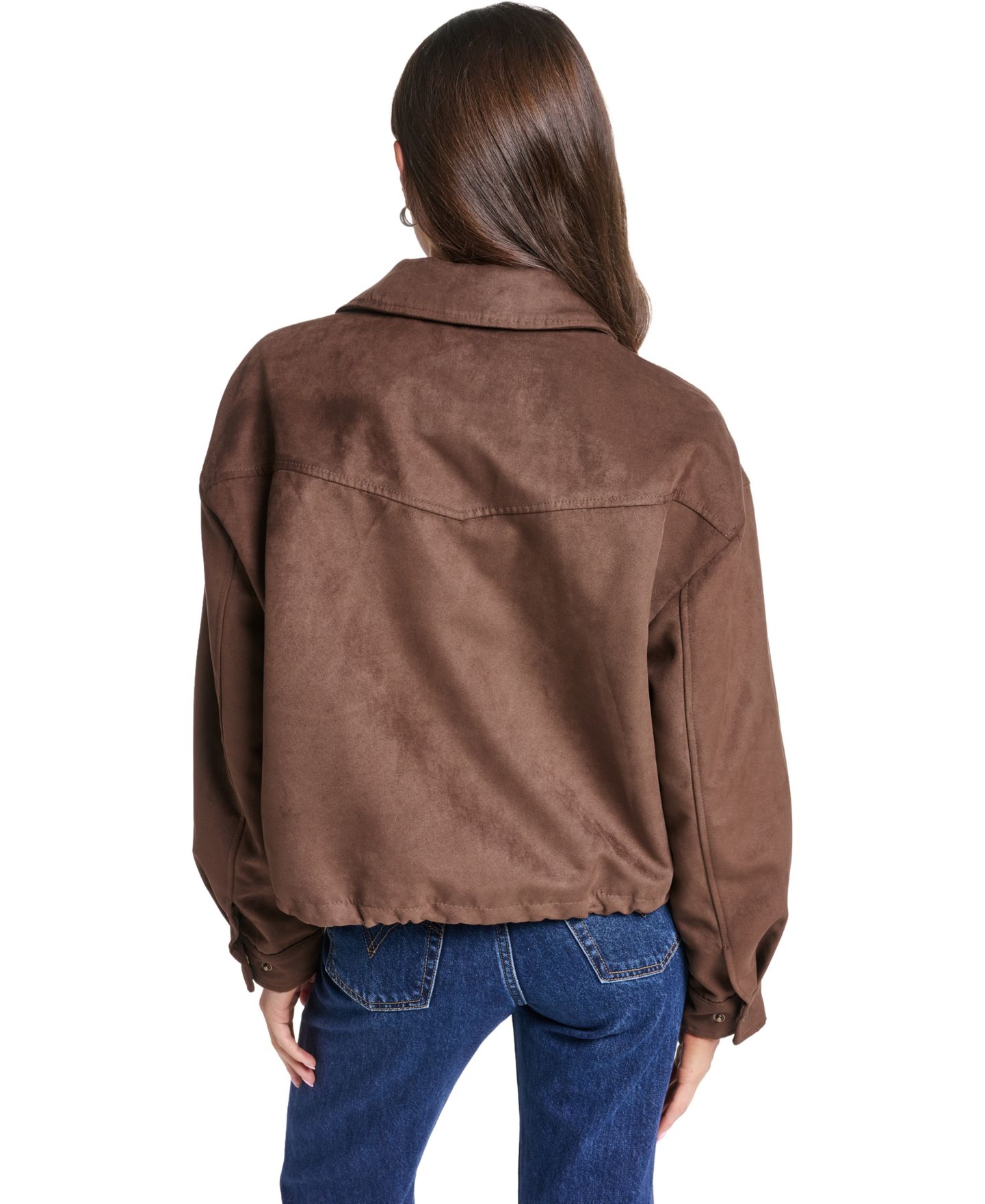 Женская куртка Levi's Western Yoke Bubble Hem, цвет: Кленовый — фото 7
