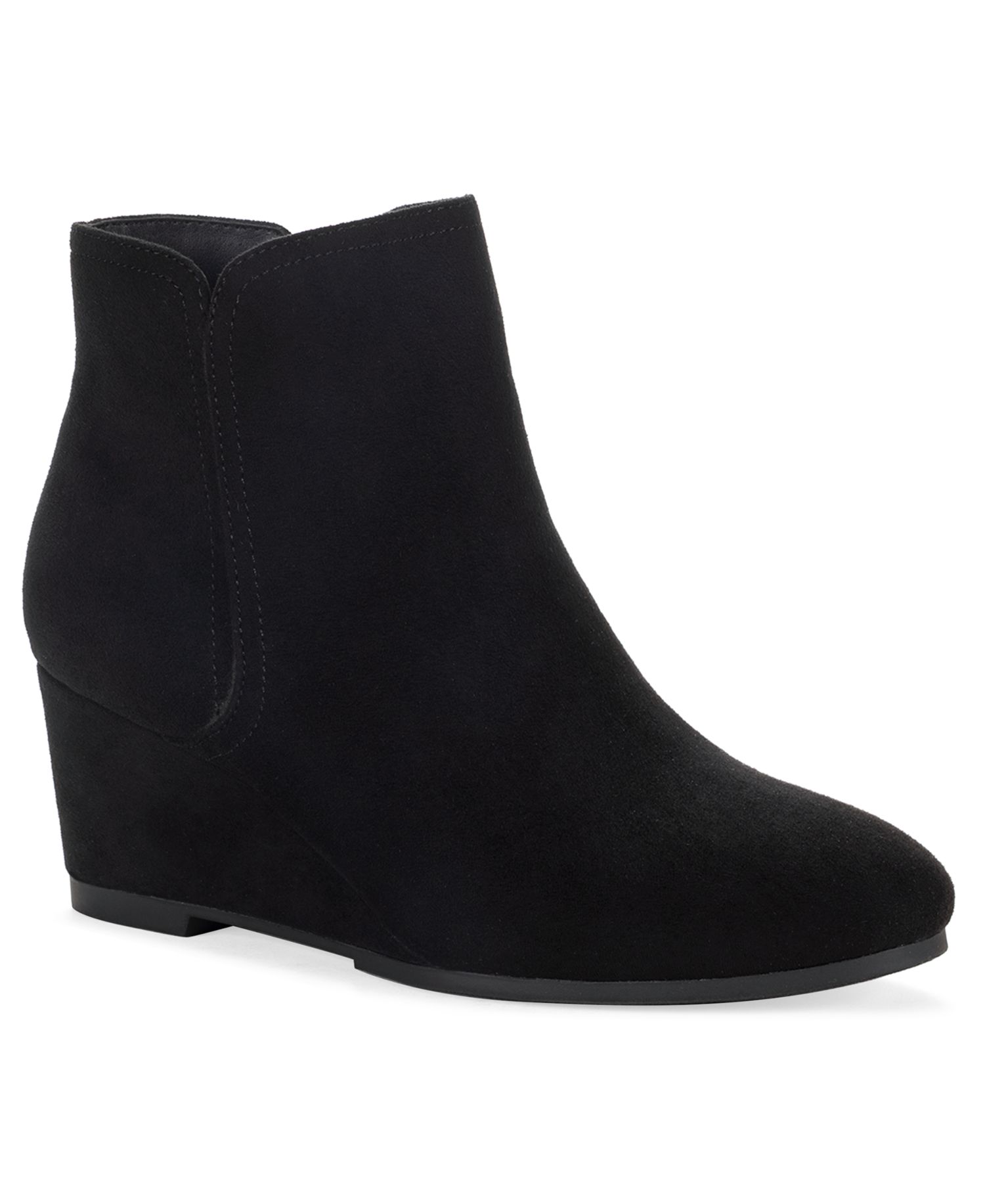 Women's Portiaa Round Toe Wedge Dress Booties