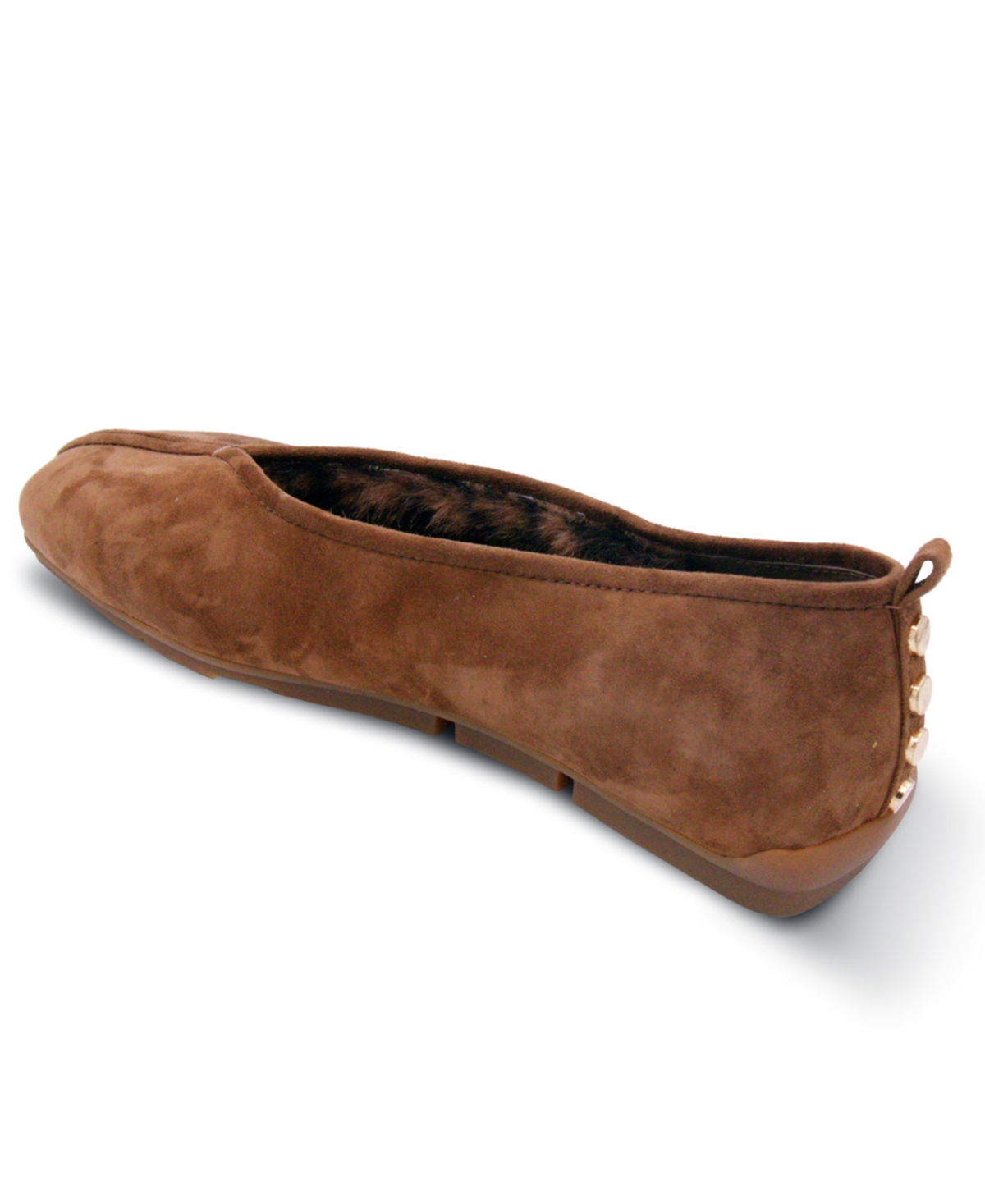 Ash Women's Breeze Fur Slip-On Flats