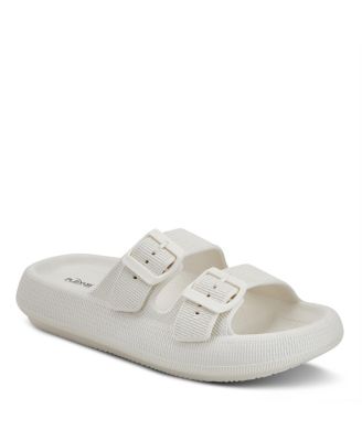 Women's Bubbles Slide with Adjustable Rubber Buckle