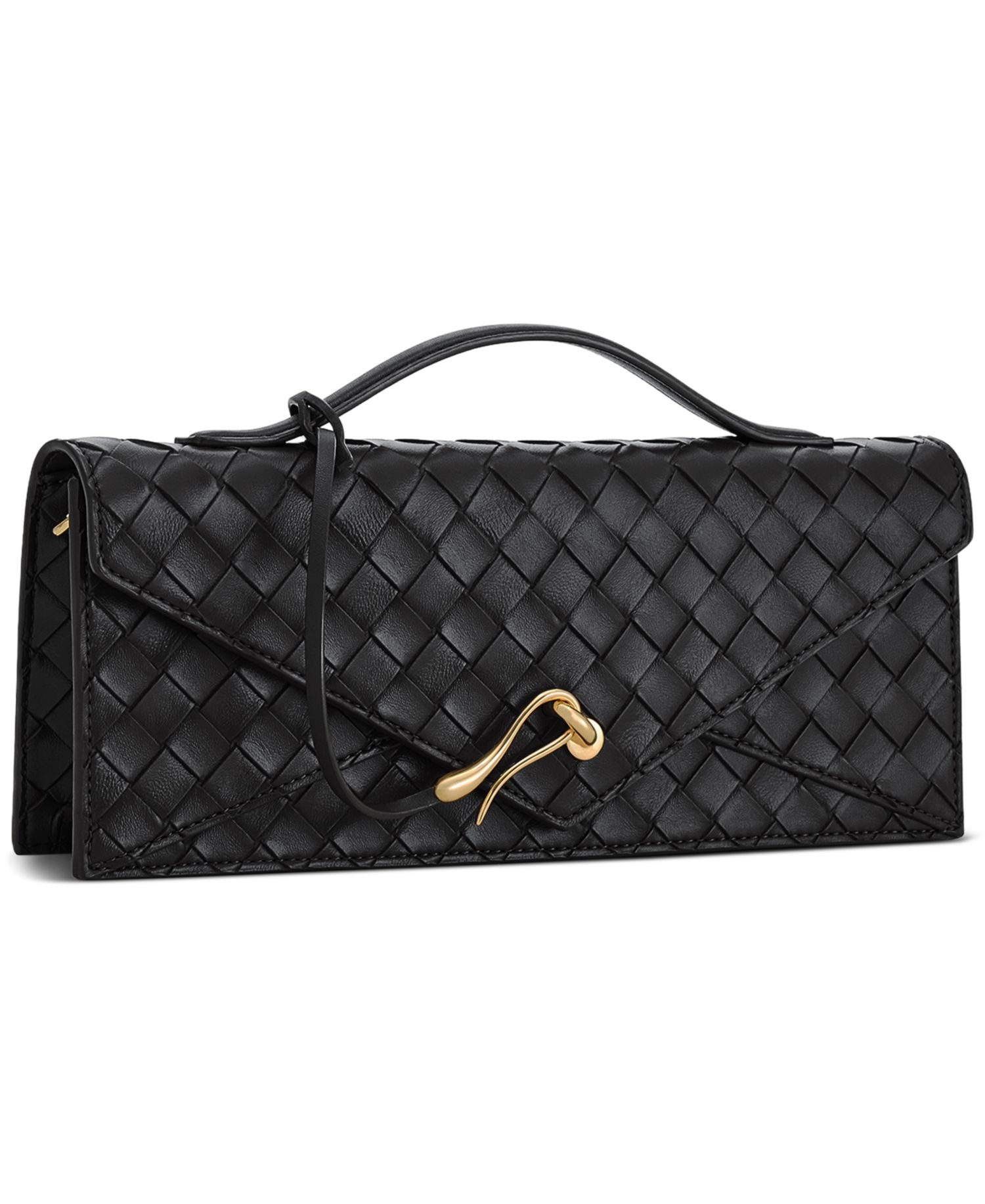 Celeste Woven Textured Clutch Handbag