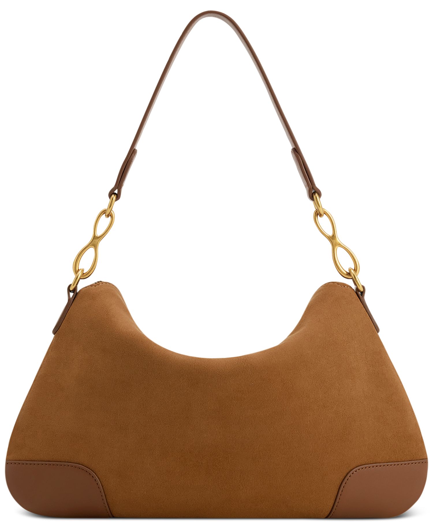 Jayla Faux Suede Shoulder Handbag