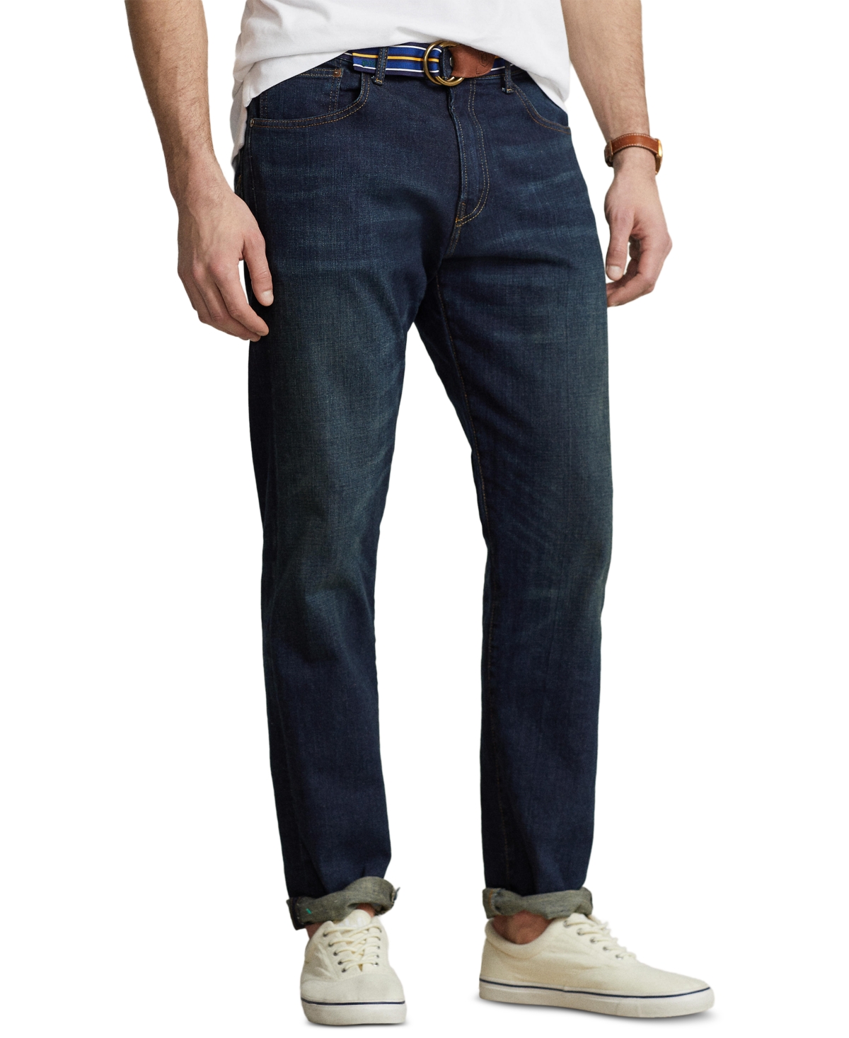 Polo Ralph Lauren Men's Big & Tall Prospect Straight Stretch Jeans