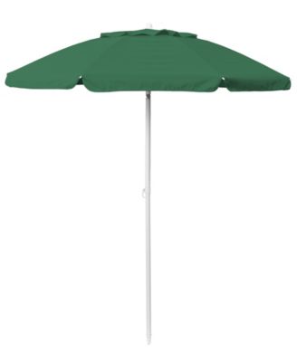 by Picnic Time 5.5 Portable Beach Hunter Green Umbrella