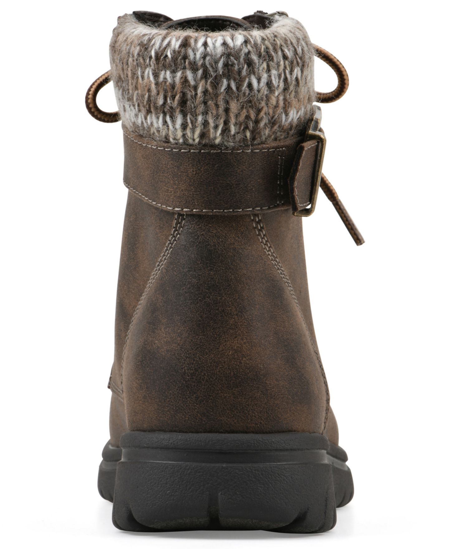 Женские ботинки Cliffs by White Mountain Hearten 2 Hiker Lace-Up Booties, цвет: Коричневый — фото 3