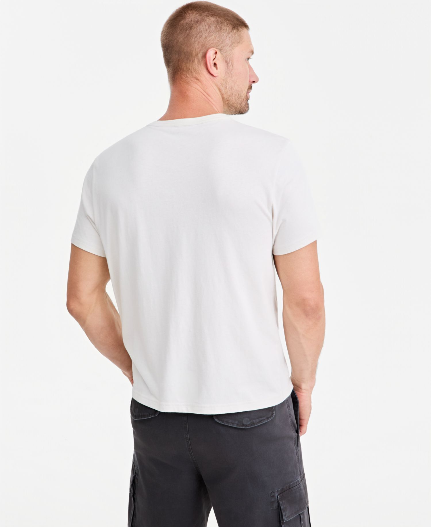 Men's Jim Chest Stripe Graphic T-Shirt