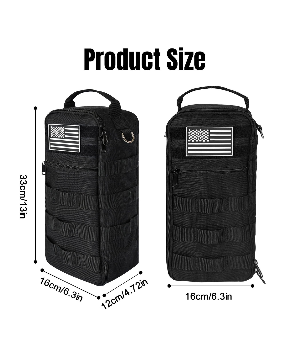 Xdovet Tool Bag Heavy Duty Organizer Shoulder Pouch Electricians Carpenters Hvac