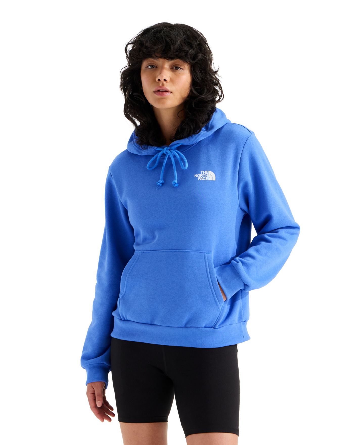 Женское худи The North Face Evolution Box NSE, цвет: Синий — фото 1