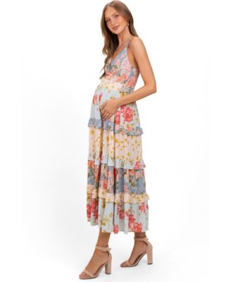 red and white wedding dresses Multi Maternity Unique Size:3X-20/22 Sept2025 Betsey Johnson Women's Vance and after pregnancy