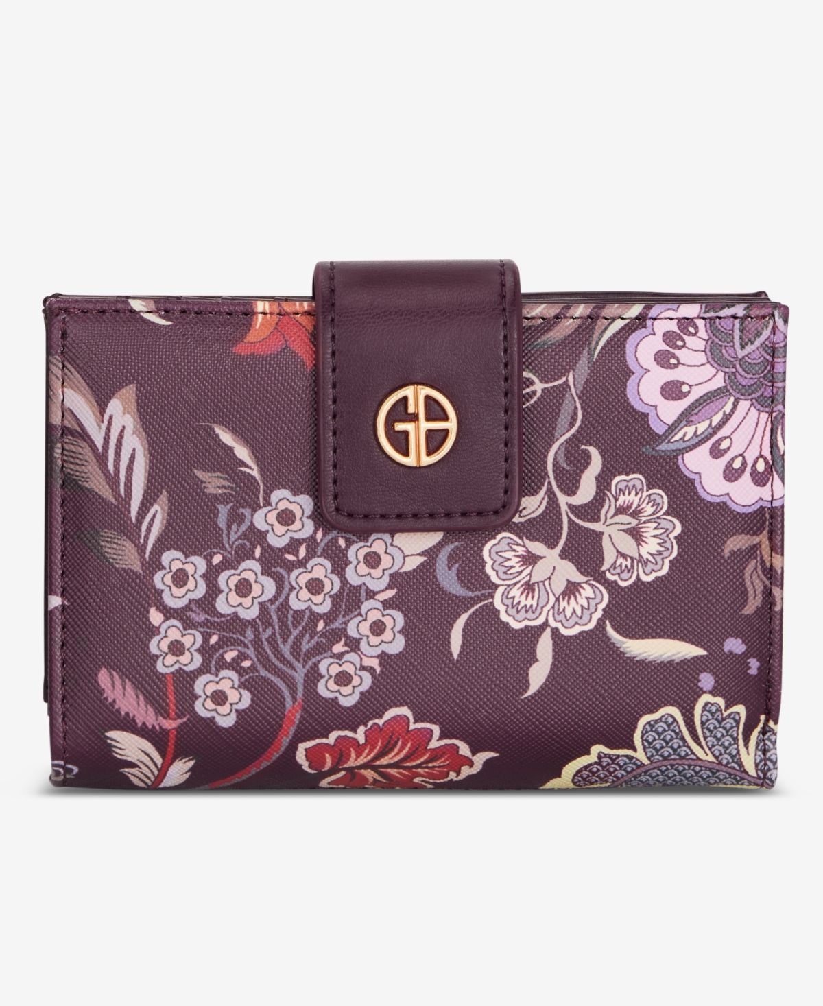 Giani Bernini Floral Framed Indexer Wallet, Macy's Exclusive
