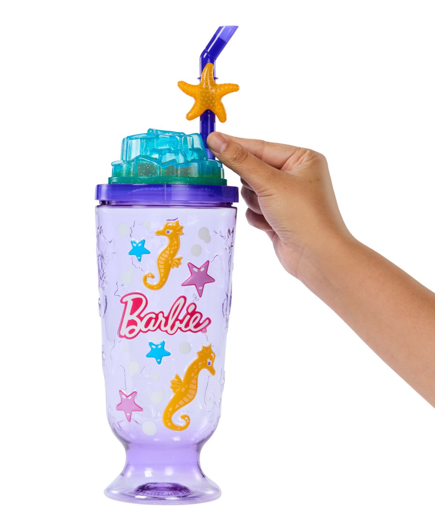 Детская кукла Barbie Pop Reveal Sea Slushy 12.8" Color-Change Slime Fashion Doll — фото 3