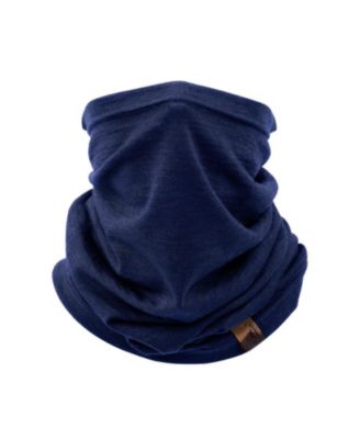 Merino Wool Neck Gaiter Midweight Multifunctional Winter Warm Scarf Mask
