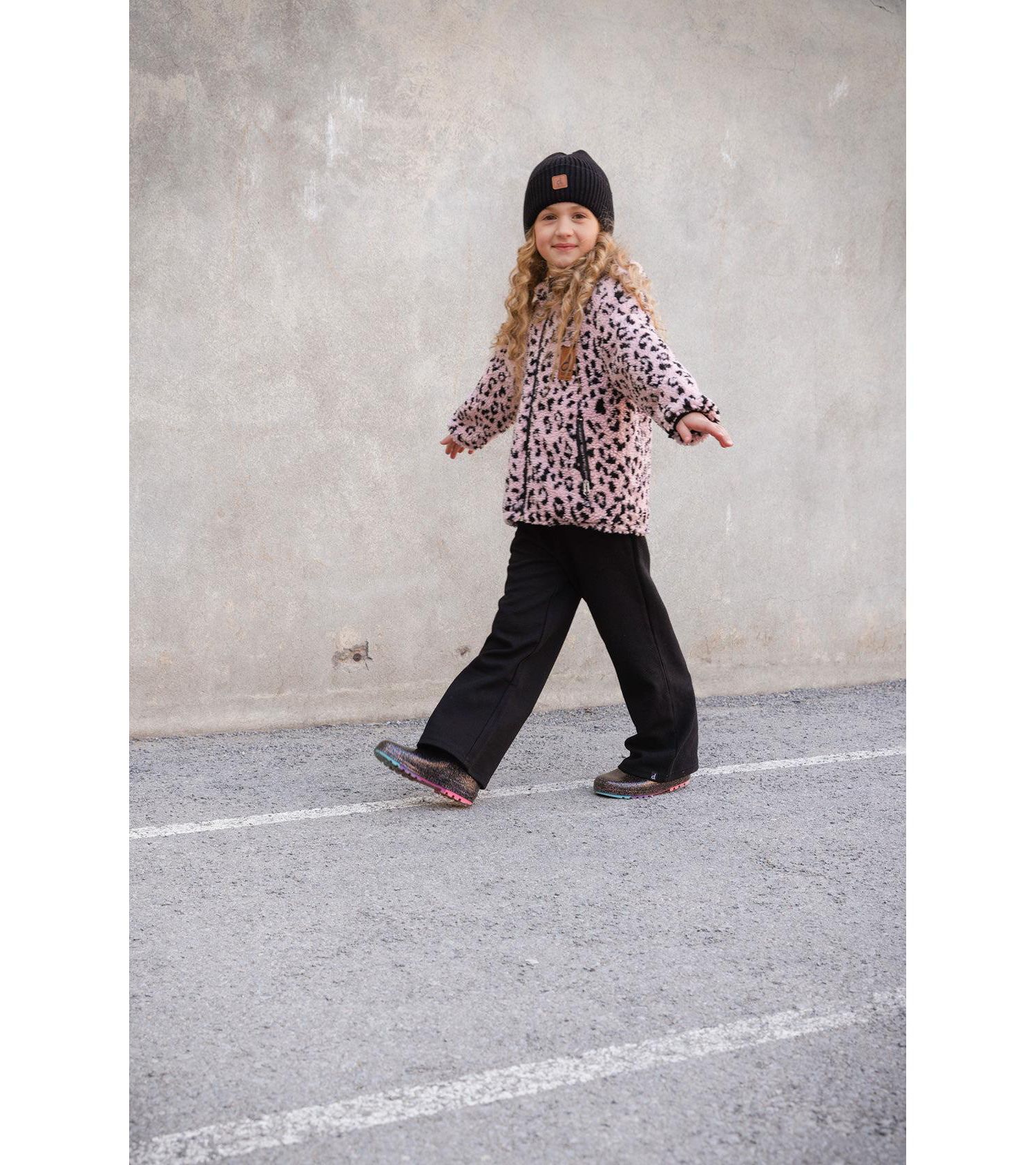 Little and Big Girl (6-14) Reversible Mid-Season Jacket