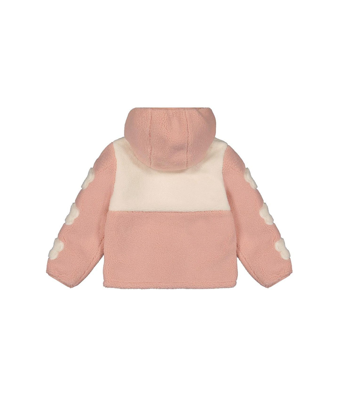 Куртка Deux par Deux Reversible Mid-Season для девочек, цвет: Бледный розовый — фото 7