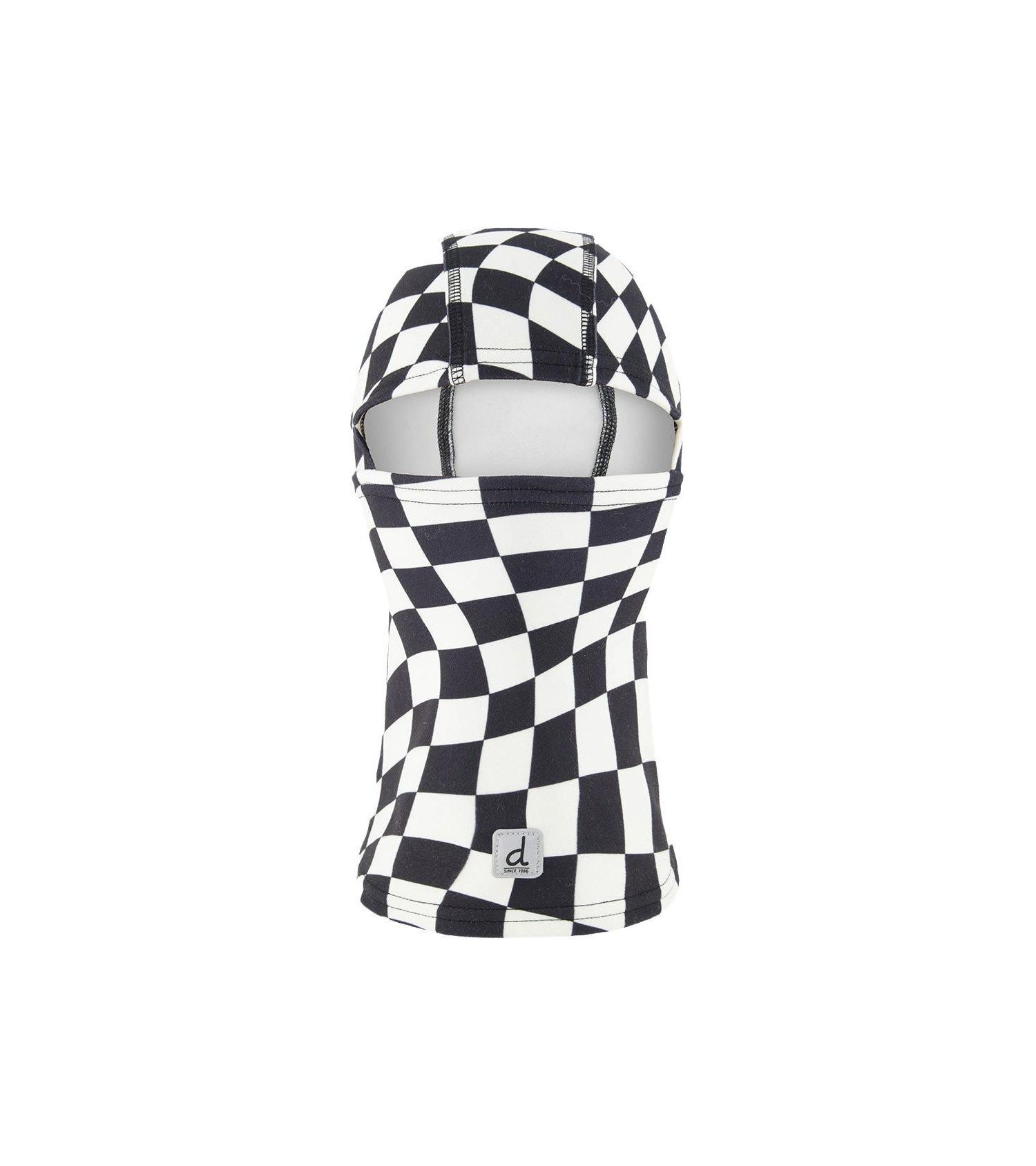 Little and Big Boy 5-14 Brushed Jersey Balaclava Checkered Print