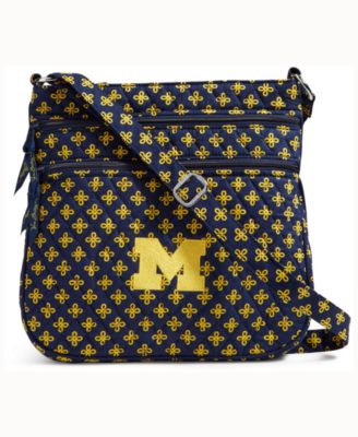 Vera Bradley - Michigan Wolverines Triple Zip Hipster