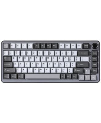 B75RGB Milk V2 PBT Keycap Set for Mechanical Keyboards