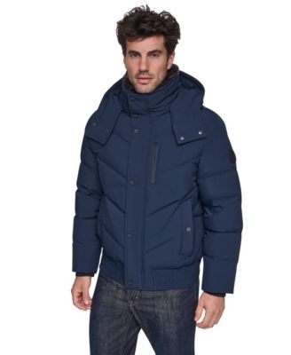 Men's Hooded Bomber Jacket