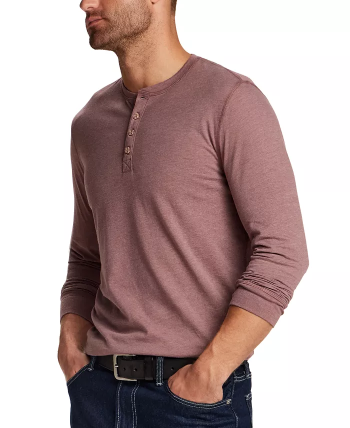 Men's Long-Sleeve Henley Shirt - thumbnail 6