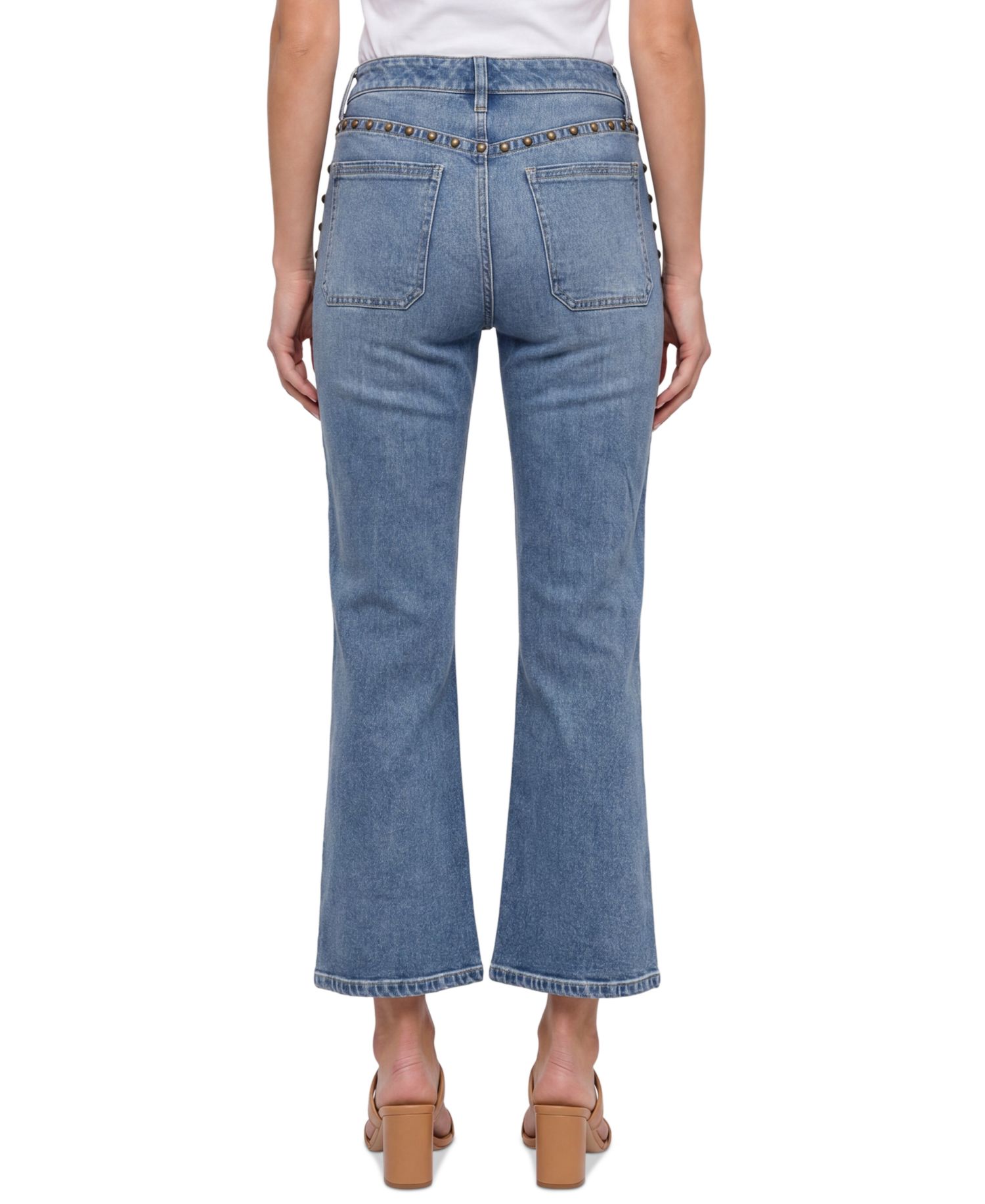 Women's Hannah Flare Studded Jeans