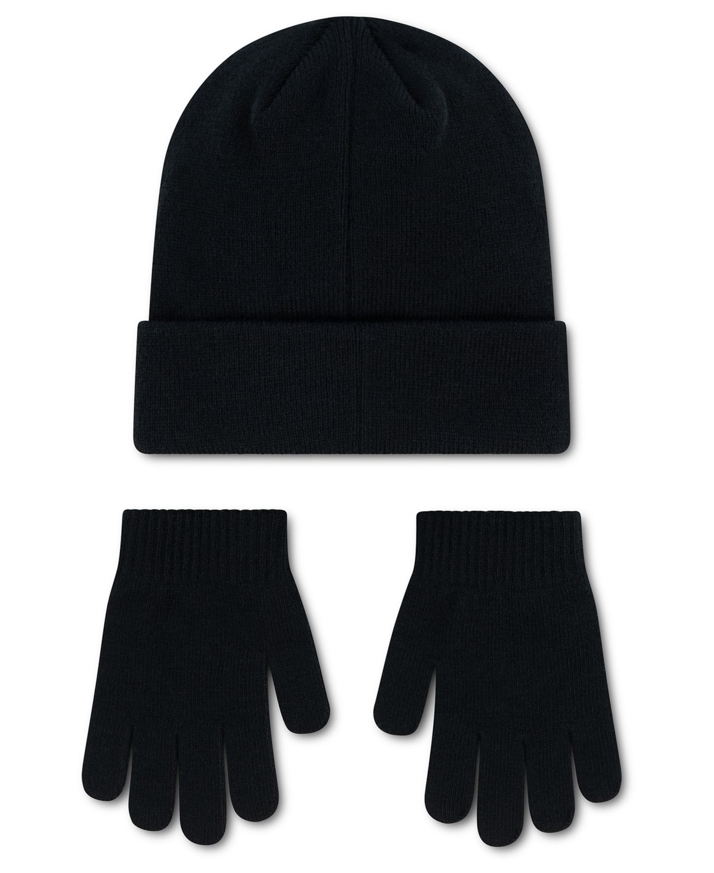 Комплекты Nike Club Beanie and Gloves, 2-Piece Set для мальчиков, цвет: Чёрный — фото 2