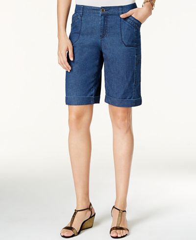 macys khaki shorts