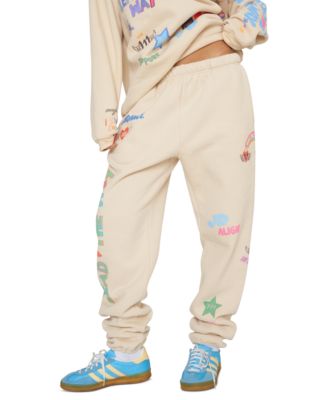 Juniors' Angels Lead Graphic Pull-On Jogger Pants