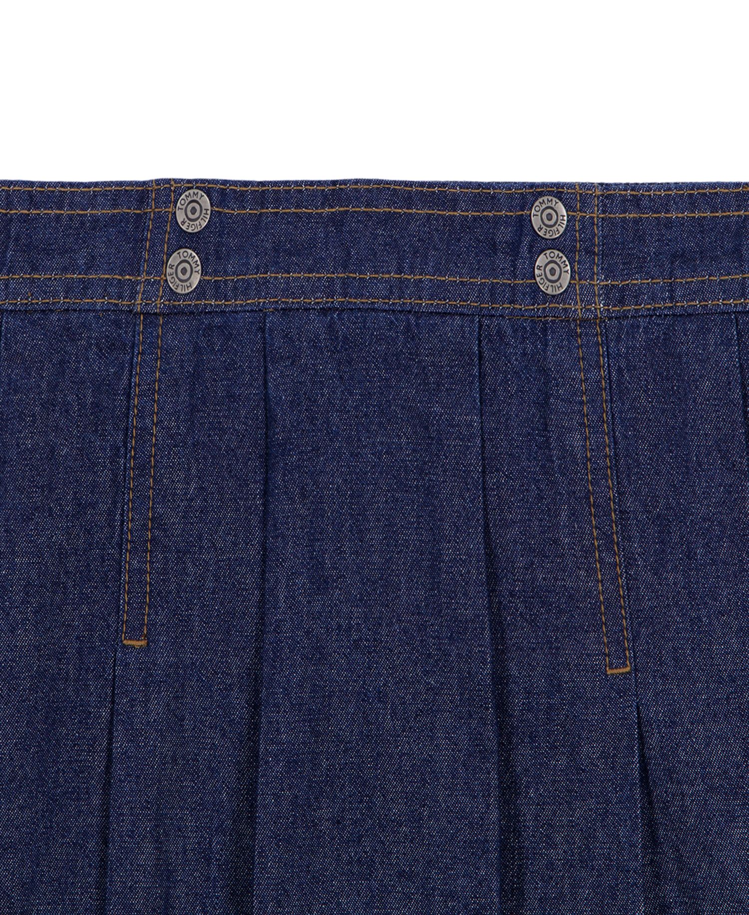 Girls' 2T-6X Ribbed Collared Top and Skort, 2-Piece Set