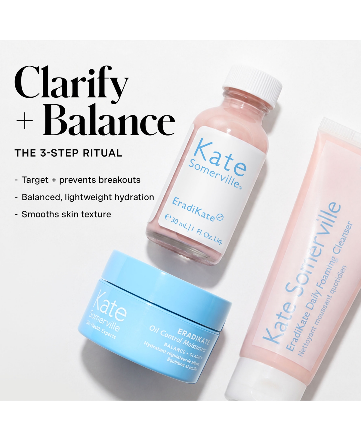 Kate Somerville 3-Piece The Clear Skin Set