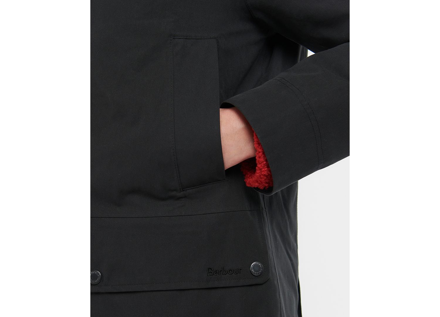 Women's Beadnell Hooded Tartan-Lined Coat