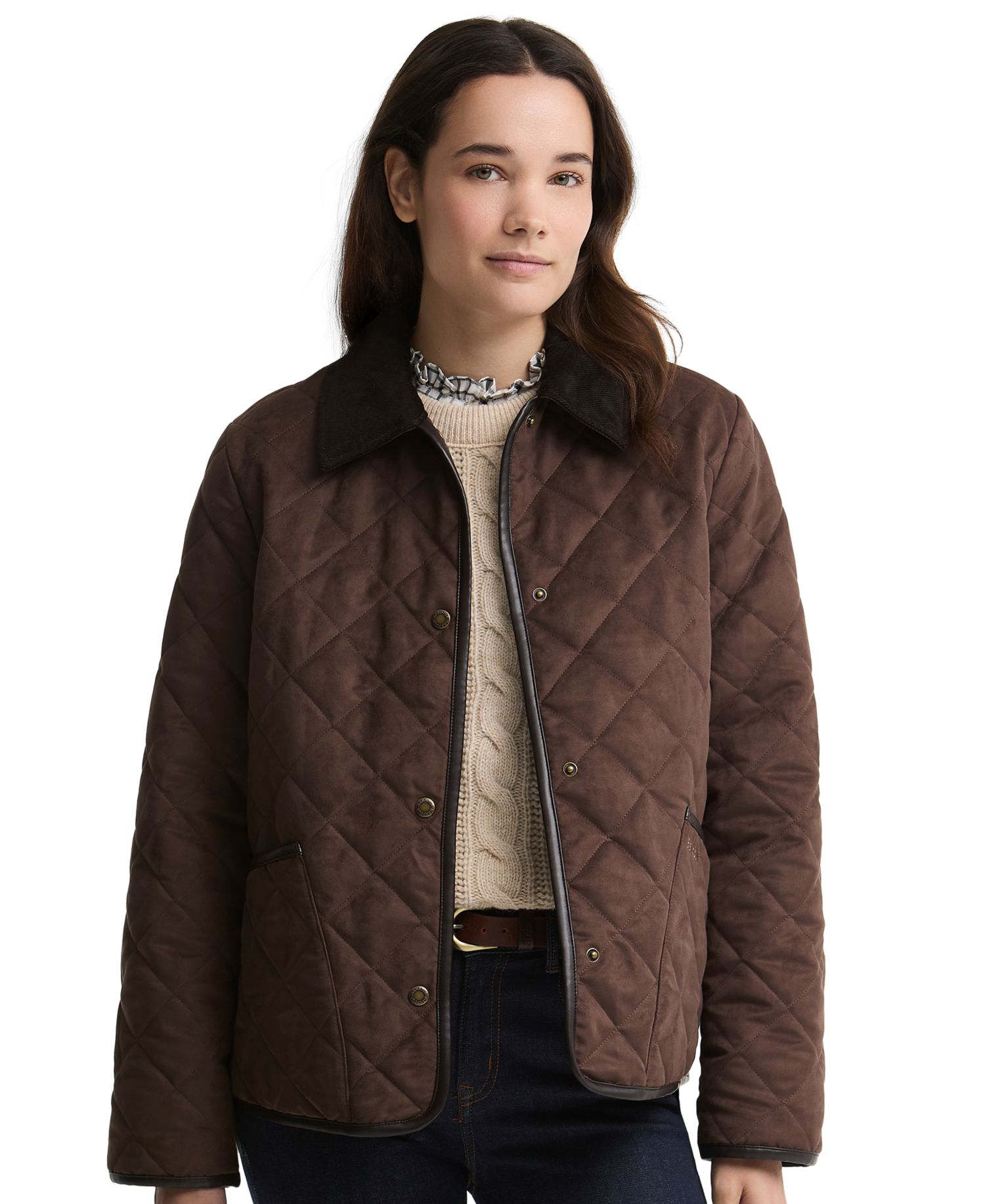 Women's Sonya Quilted Snap-Button Jacket