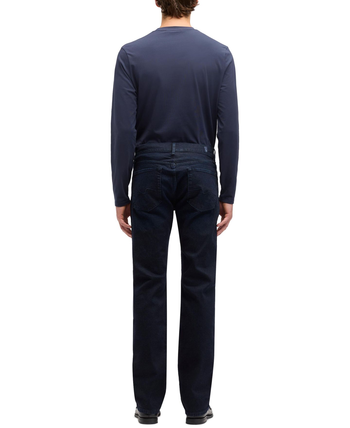 Мужские джинсы 7 For All Mankind Classic Straight-Fit, цвет: Basin — фото 5