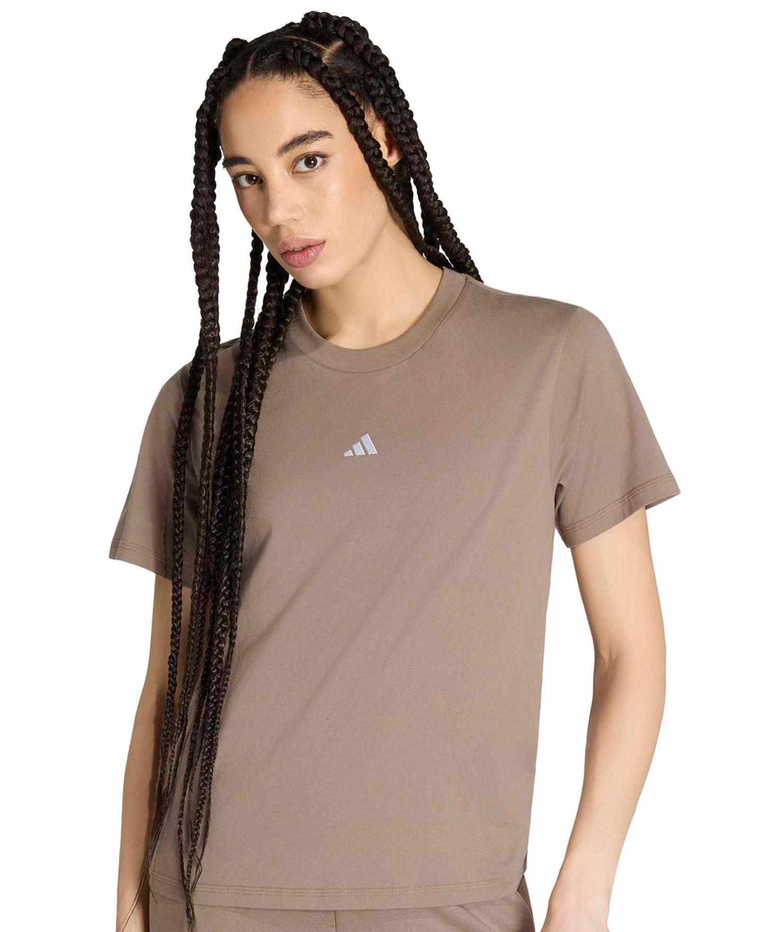 Plus Size Short-Sleeve Cotton Crewneck Logo T-Shirt