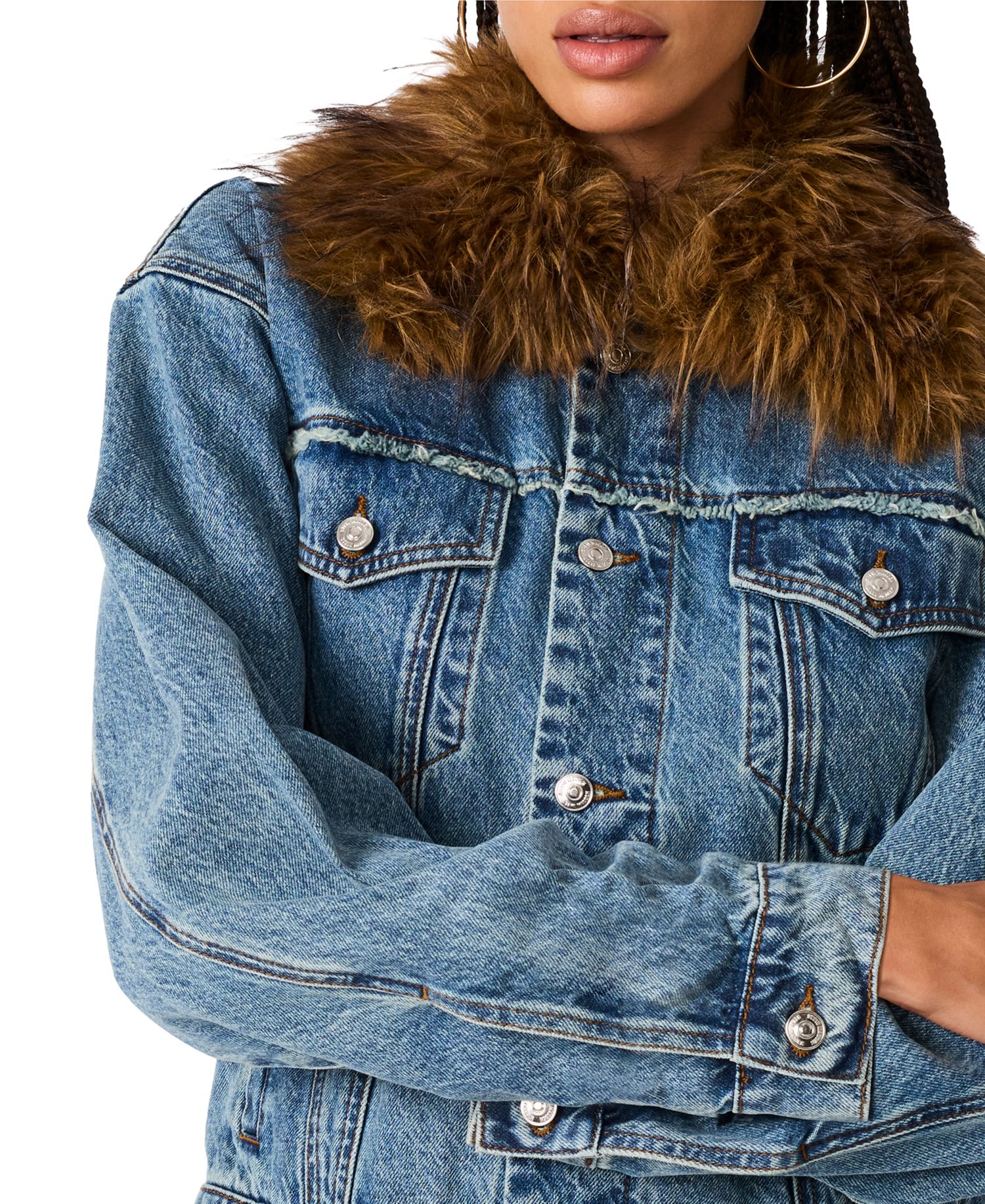 Women's Marky Cropped Denim Jacket