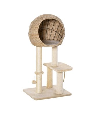39 inch Cat Tree Tower with Sisal Scratching Posts and Condo