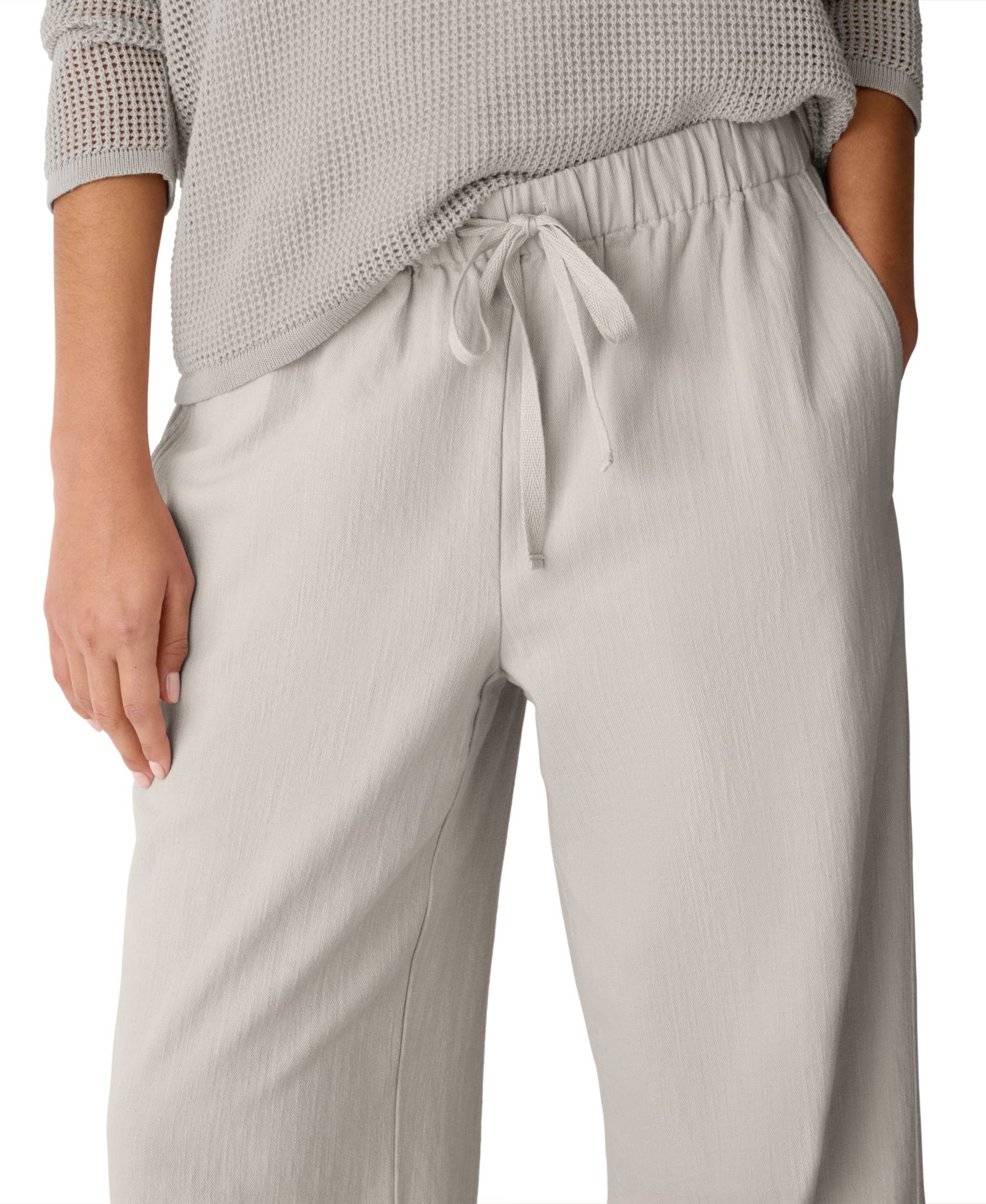 Eileen Fisher Petite Straight-Leg Pants