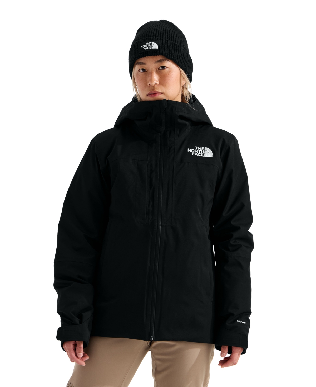 The North Face Women’s Mount Bre Waterproof Jacket (Size: Medium): Black