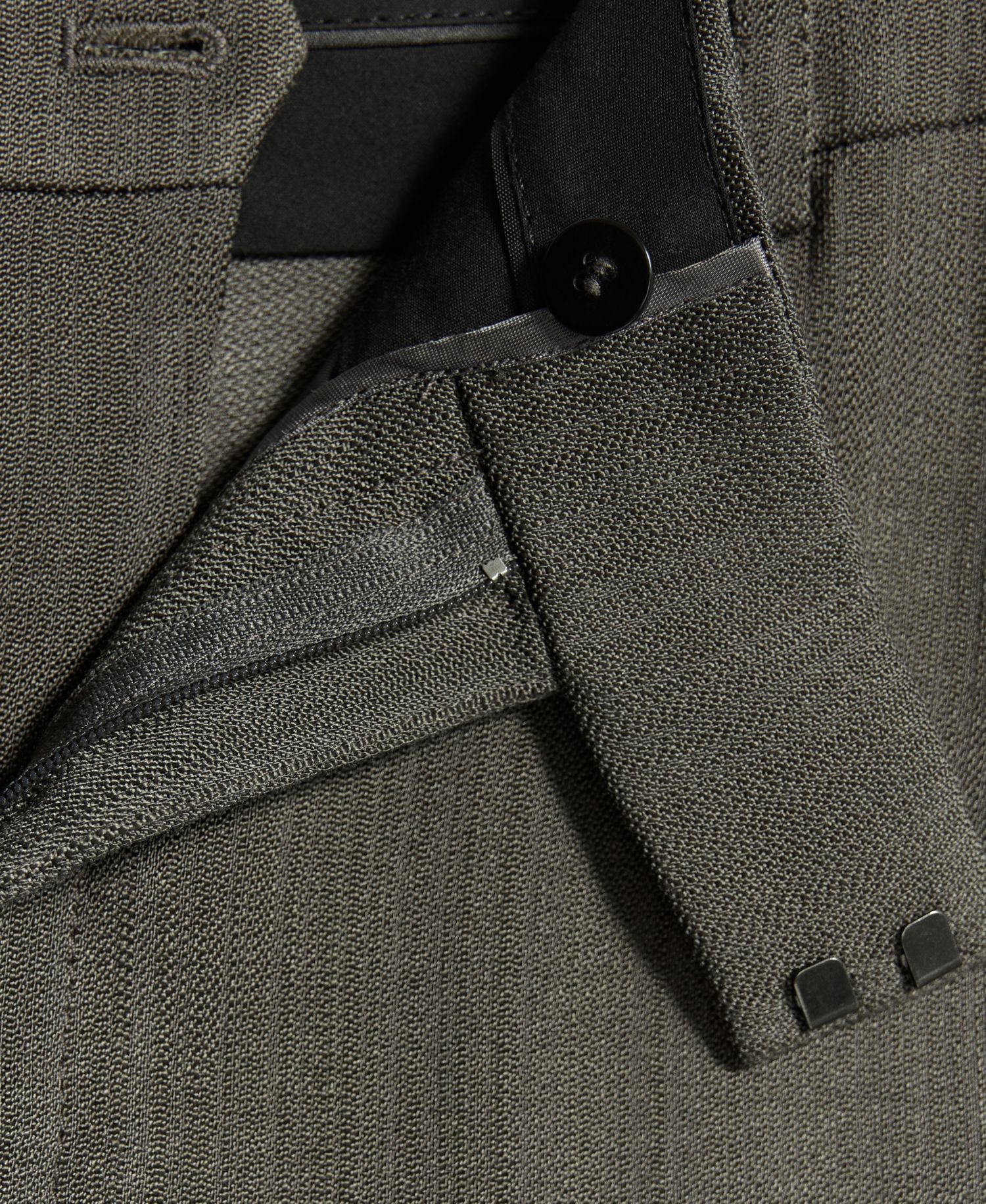 Women's Stitching Details Straight Suit Pants