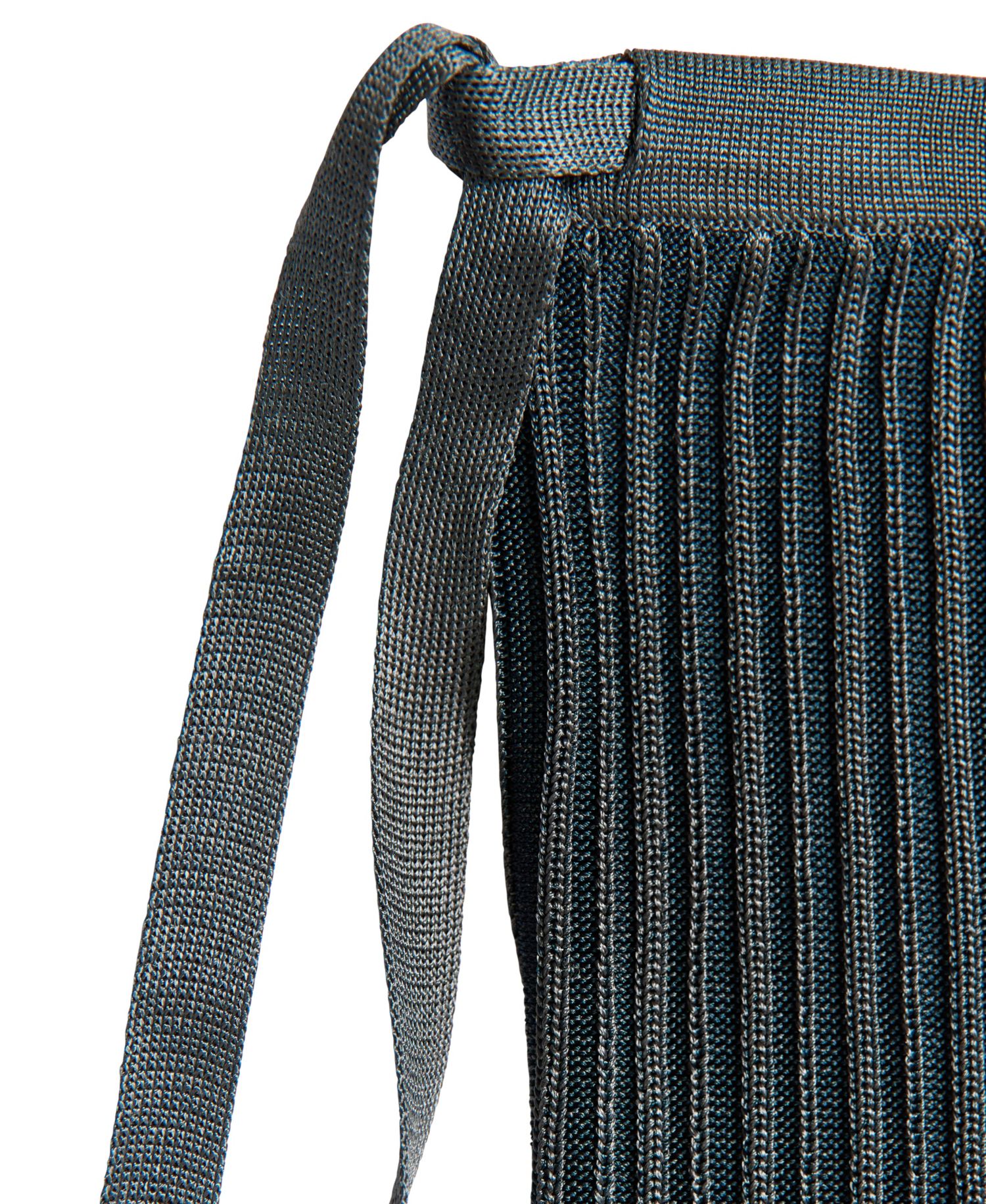 Women's Bow Detail Ribbed Flared Pants
