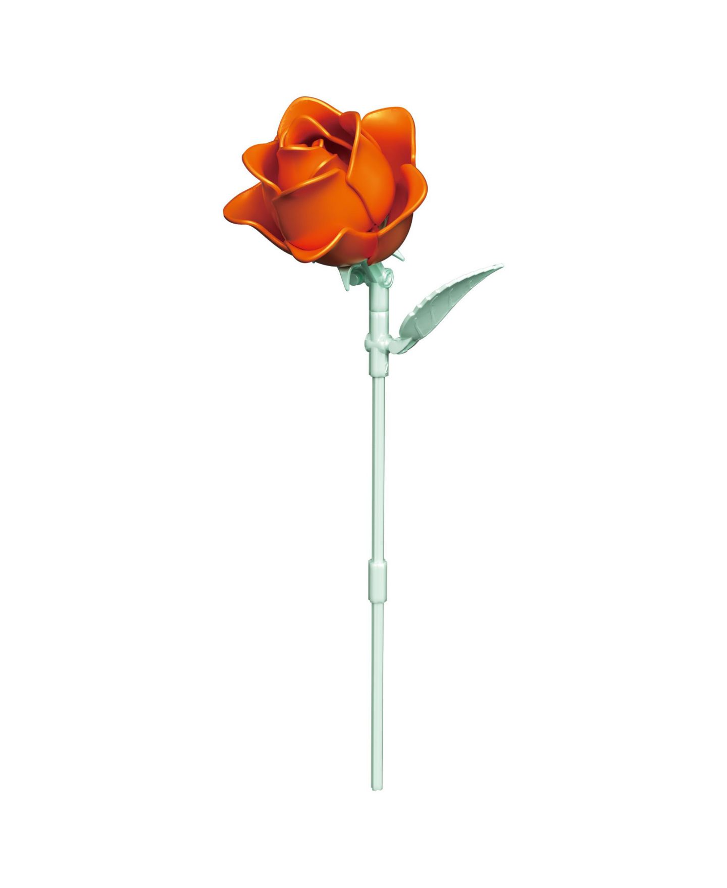 Детский конструктор Contixo BK10 Flower Bouquet Building Set, 360-Piece Orange Rose & Pink Lotus Floral Brick Kit with Adjustable Stems, Creative Home Décor Gift, Ages 8+, цвет: Розовый / Оранжевый — фото 5