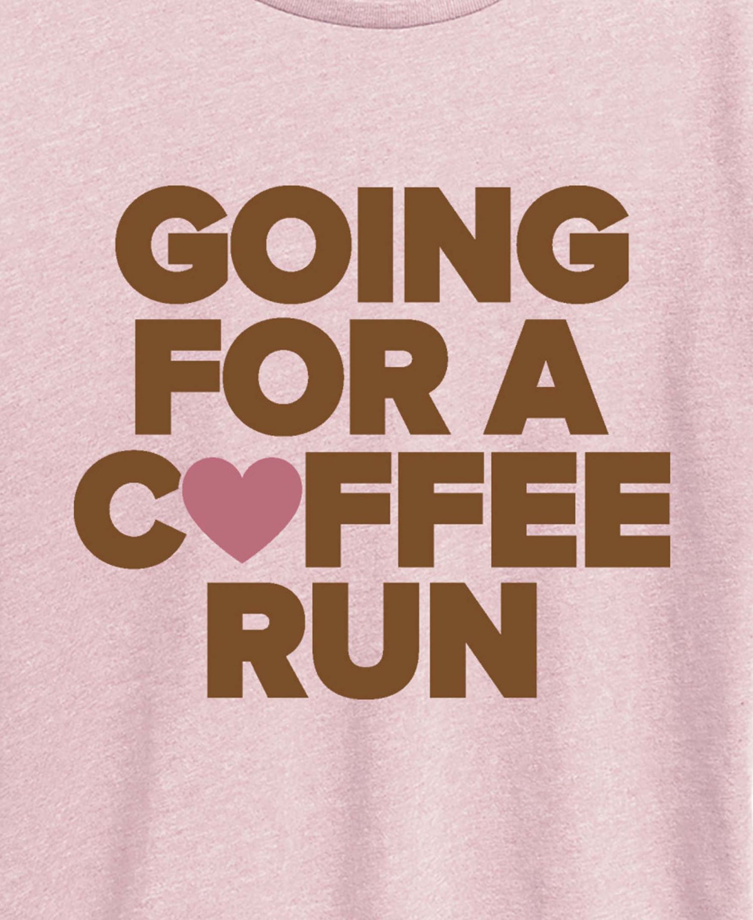 Juniors' Coffee Run Graphic Tee