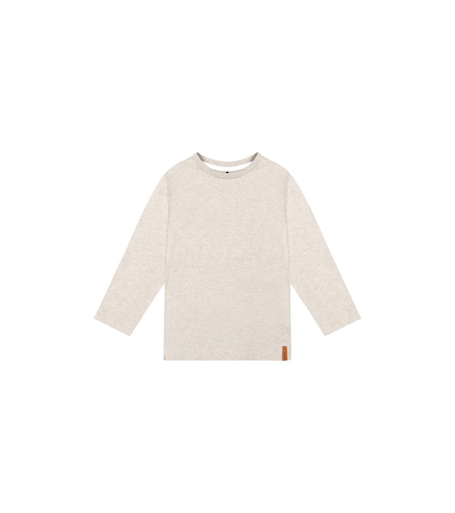 Little Boys (6-12) Cotton Long Sleeve T-Shirt Heather