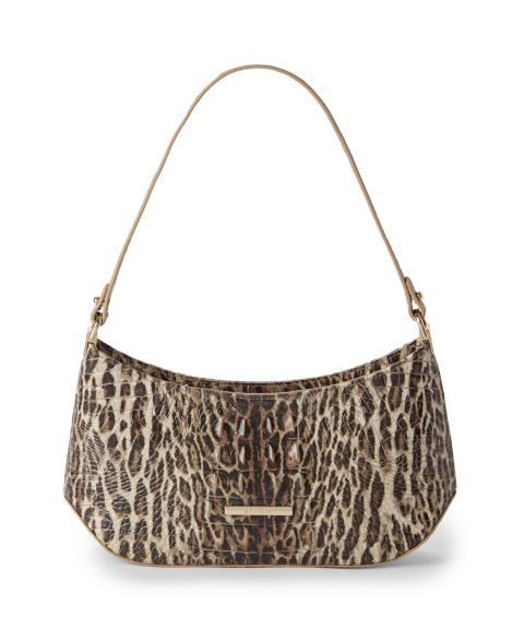 Женская сумка Brahmin Lilibeth Melbourne Small Leather Shoulder, цвет: Ocelot