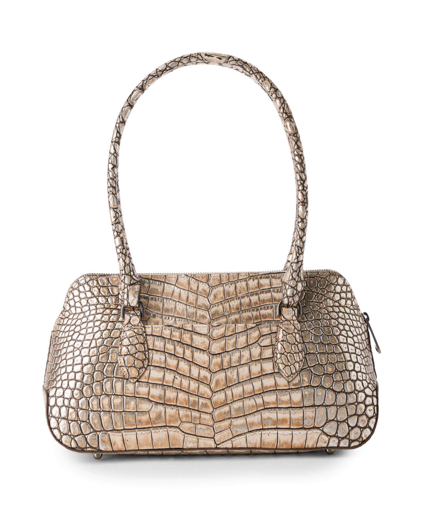 Женская сумка Brahmin Jennifer Shale Medium Leather Satchel, цвет: Fossilized — фото 2