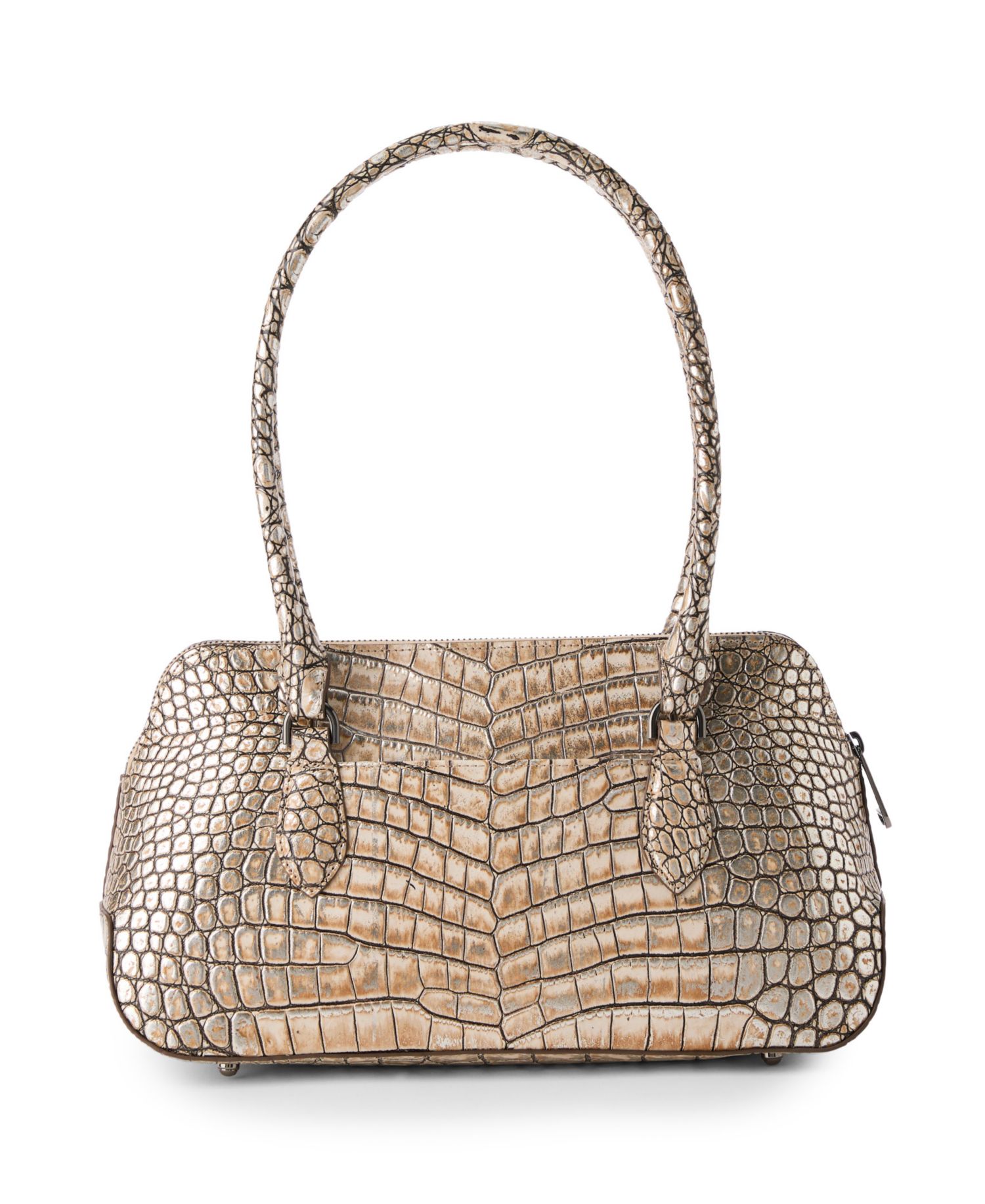 Jennifer Shale Medium Leather Satchel Handbag