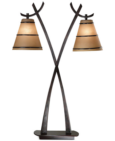 Kenroy Home Wright 2-Light Table Lamp