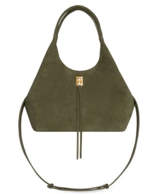 Darren Medium Suede Shoulder Bag