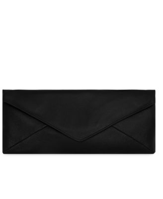 Envelope Leather Sim Large Clutch Handbag
