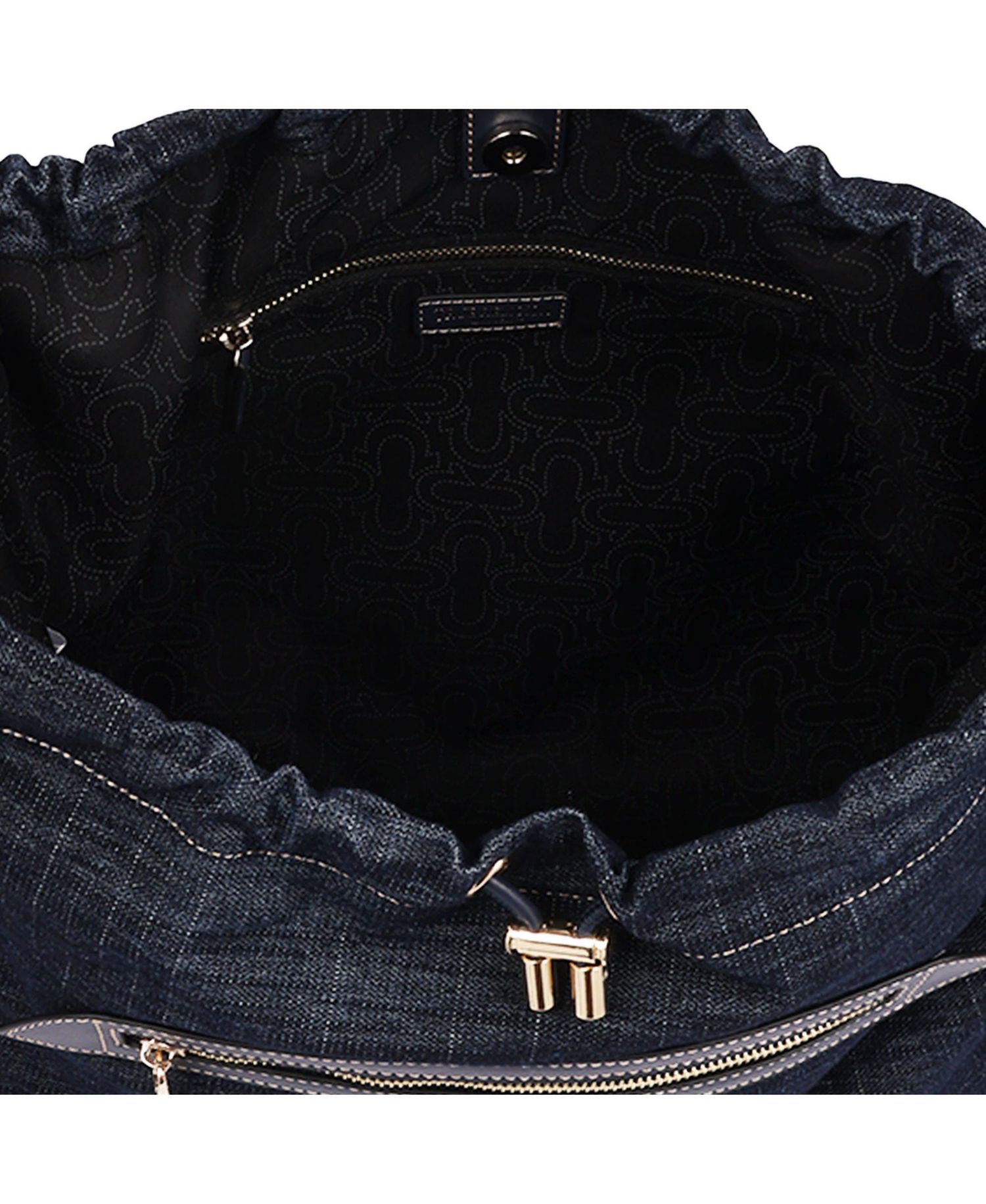 Women's Vintage Chain Denim Hobo Bag